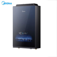 美的(Midea)燃气热水器 16升家用天然气 一级恒温 节能零冷水2.0 双增压 无冷感变频 JSQ30-16QM5