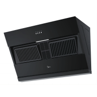 美的(Midea)侧吸式烟机17立方大吸力家用厨房抽油烟机灶具 脱排油烟机套装 CXW-220-BJ11*