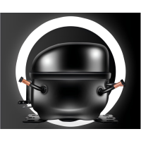 麦大厨 饮料机 商用220V/1830W MDC-SCD1-TG3C 配件 进口压缩机一个*