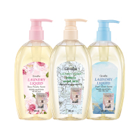 芝芙莲 内衣洗衣液 300ml*3(芬芳莲香300ml+蜜桃玫瑰300ml+和风木棉 300ml)