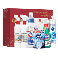 花王(MERRIES)+威立世 家庭 清洁六件套HW2402