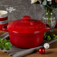 宝玑 琅彩 系列耐热陶瓷锅经典红3L BGAC2401