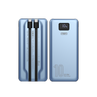 恩谷(ENGUE) 自带双线 PD快充充电宝EG-PD12pro蓝色