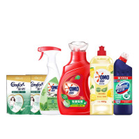 奥妙(omo)联合 利华家庭清洁78元大礼包6件套