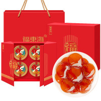 褔東海(FU DONG HAI) 人参蜜片四拼礼盒180克(45克*4)/盒
