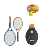 飞尔顿 网球拍 亲子套装FED-WQP-03-002-ZH01成人大拍*1+儿童拍网球拍*1+底座*1(橙)+网球*2