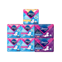 薇尔 日夜组合卫生巾姨妈巾套装舒适V感囤货套装 7包70片