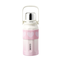 GOOM格沫 趣运动保温杯GM-23AW-B4 900ml元气粉