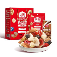沃隆 每日坚果350g+960ml 坚果礼盒干果礼盒休闲零食大礼包