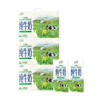伊利 纯牛奶(社团专享) 200mL*10包*3组