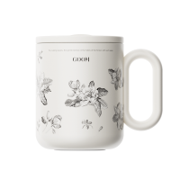 GOOM格沫 趁热拿铁系列马克杯GM-23AW-B10 450ml 栀白