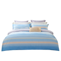 洁玉(Jeyu) 云汐四件套JY24108C蓝色 200*230