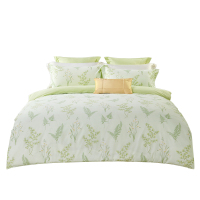 洁玉(Jeyu) 科莫花园四件套JY24107C绿色 200*230