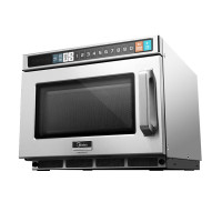 Midea美的微波炉商用 高铁便利店酒店饭店 17升大容量家用1700W大功率 EMB17G4V-SS