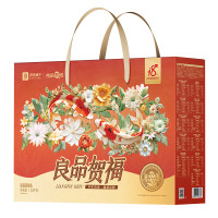 良品铺子零食坚果礼盒新年送礼年货团购 良品贺福礼1530g