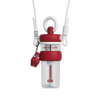 世大家 甜甜圈少女吸管杯650ml 摩登红