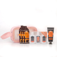 东方宝石(Tesori D Oriente) 轻装出行洗漱包(柔情花香)旅行洗护三件套 230ml 香氛沐浴乳香型随机