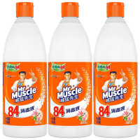 威猛先生(Mr Muscle) 84消毒液500g*3瓶