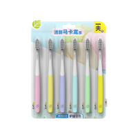 一夫(Eaff) 一井系列彩色软毛牙刷6支