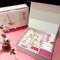 法诺厨三八女神节咖啡杯礼盒国色芳华套装-12(咖啡杯+美肤仪+艾草锤+明信片)(起订量:100套)