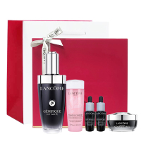 兰蔻 小黑瓶眼面修护两件套 (小黑瓶二代)50ml+焕亮眼霜15ml+柔肤水(小粉水)50ml+肌底液(中样)7ml*2