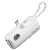 纽曼(Newmine) AT01 便携迷你胶囊式移动电源 80.5*37.2*29mm(单位:个)白色