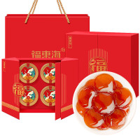 福东海 人参蜜片四拼礼盒 180g/盒(45克*4罐)
