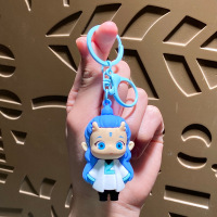小窝厘 哪吒魔童闹海卡通立体公仔挂件动漫钥匙扣可爱挂饰OPP袋包装 哪吒挂件-傲丙(起订量:5个)