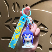 小窝厘 哪吒魔童闹海卡通立体公仔挂件动漫钥匙扣可爱挂饰OPP袋包装 哪吒三代-敖丙(乖巧)(起订量:5个)