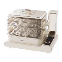 蓝宝 (BLAUPUNKT)电蒸笼家用多功能 电蒸锅 可视蒸箱 大容量包子锅 [电蒸锅BP-DZG150A] 18L*