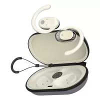 纽曼(Newmine)JM05至尊[开放不入耳]挂耳式蓝牙耳机骨传导概念舒适运动跑步耳夹式耳机 至尊版米色