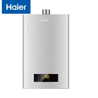 海尔 (Haier) 燃气热水器JSQ22-12J(12T) 12升 (单位:台) 灰色