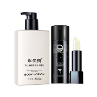 和风雨 (Hefengyu) HYH-049 润肤套装 身体乳400g+滋润护手霜150g+润唇膏3.8g