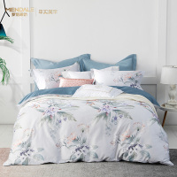 梦洁(MENDALE) 纯棉印花四件套:锦玉梦韵1010189016 200*230cm
