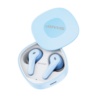 夏普(SHARP) 真无线蓝牙耳机HP-TW60H晴海蓝