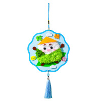 iChoice端午节手工diy材料毛线画挂饰儿童亲子手工材料包-款式随机(起订量:10个)