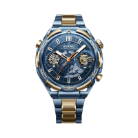 华为(HUAWEI)WATCH | ULTIMATE DESIGN 蓝色非晶锆表壳 蓝色钛合金表带 智能腕表 蓝宝石黄金
