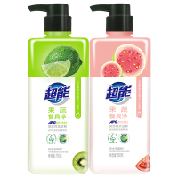 超能 果蔬餐具净750g*2瓶 (颜色随机)