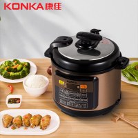 康佳(KONKA)电压力锅5L大容量全自动智能预约多功能电饭煲保温不粘内胆蒸煮炖焖高压锅 KYLG-5001E(JS)