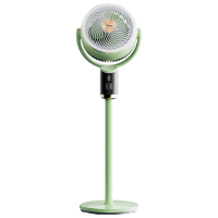 美的(Midea)轻音四季循环扇双重抗菌涡轮喷射送风智能语音控制8档自选风3D立体循环FGA24TJU电风扇落地扇