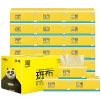 斑布(Babo) BASE系列3层气垫压花软抽/100抽 * 18包