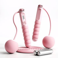 飞尔顿 计数跳绳FED-TS-05无绳球*2+pvc绳*1+手柄 * 2+电池更换包