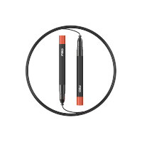 飞尔顿 竞速跳绳橙色FED-TS-00-001手柄*2+绳子 * 2+透明pvc防磨管*1+收纳袋*1