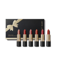 完美日记(PERFECT DIARY) 倾色慕光唇膏迷你套组(升级版)1.5g*6支*