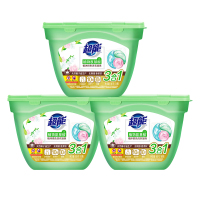 超能 植沐悦色洗衣凝珠180g(18颗)三腔*3盒#