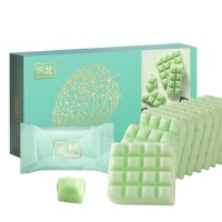 诺梵 多口味巧克力薄片110g代脂薄荷味*