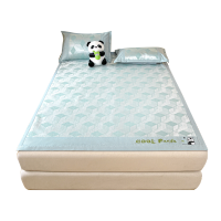 悠梦嘉居 800D小熊刺绣抗菌凉席YX1521 绿雅空间 180*200cm