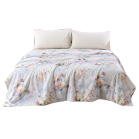 悠梦嘉居 冰中玫瑰 冰丝幻彩夏凉被YB1516 180*220cm