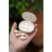 兰士顿(Langsdom) 时尚耳夹式蓝牙耳机ClipBuds R2(TS03 PRO)米色