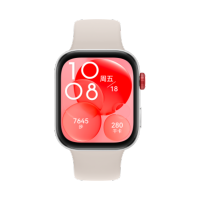华为(HUAWEI) WATCH FIT 3真皮表带珍珠白
